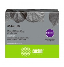 Картридж ленточный Cactus CS-DK11204                                                                                                                                                                                                                      