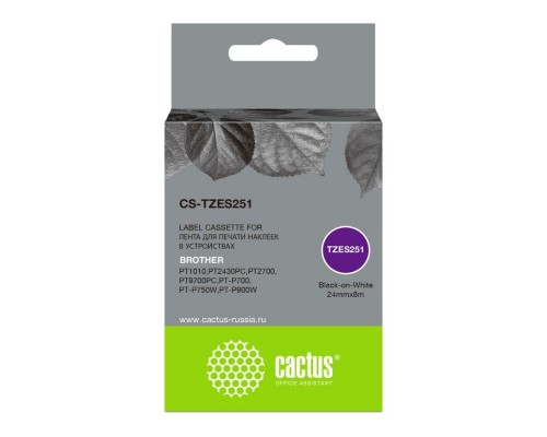 Картридж ленточный Cactus CS-TZES251