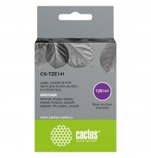 Картридж ленточный Cactus CS-TZE141                                                                                                                                                                                                                       