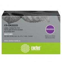 Картридж ленточный Cactus CS-DK22225                                                                                                                                                                                                                      