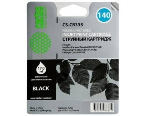 Картридж струйный Cactus CS-CB335