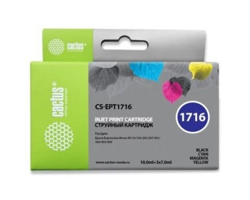 Картридж струйный Cactus CS-EPT1716