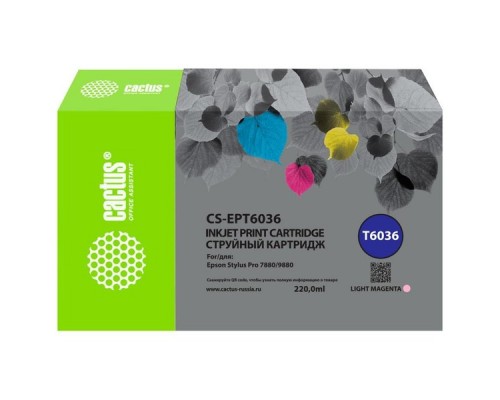 Картридж струйный Cactus CS-EPT6036