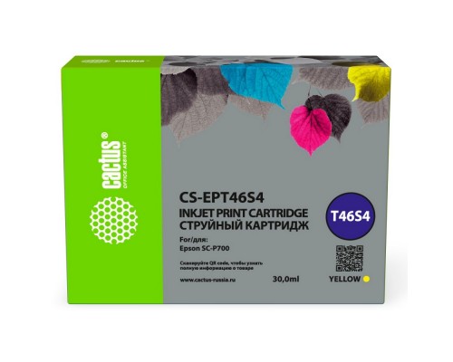 Картридж струйный Cactus CS-EPT46S4