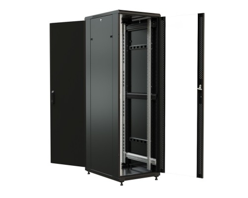 Шкаф напольный 19-дюймовый, 22U, 1166x600x800 WR-TT-2268-AS-RAL9004