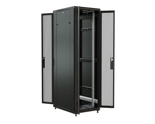 Шкаф напольный 19-дюймовый, 22U, 1166x600x800 WR-TT-2268-DD-RAL9004