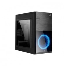 Корпус MiniTower AeroCool CS-105 blue RGB fan (4718009152540)                                                                                                                                                                                             