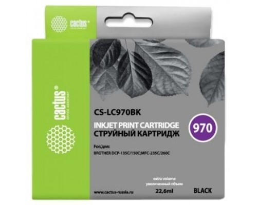 Картридж CACTUS LC-970BK