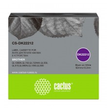 Картридж ленточный Cactus CS-DK22212                                                                                                                                                                                                                      