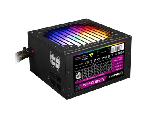 Блок питания GameMax ATX 800W VP-800-RGB-MODULAR