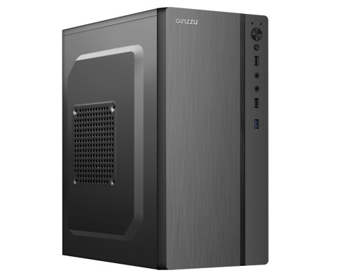 Корпус Ginzzu B200 1*USB 3.0,2*USB 2.0,AU  w/o PSU