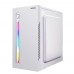 Корпус Ginzzu D380 RGB White w/o PSU