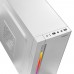 Корпус Ginzzu D380 RGB White w/o PSU