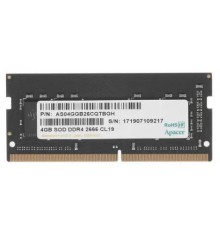Модуль памяти для ноутбука SODIMM 4GB PC21300 DDR4 SO4 ES.04G2V.KNH APACER                                                                                                                                                                                