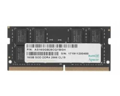 Модуль памяти для ноутбука SODIMM 16GB PC21300 DDR4 SO ES.16G2V.GNH APACER