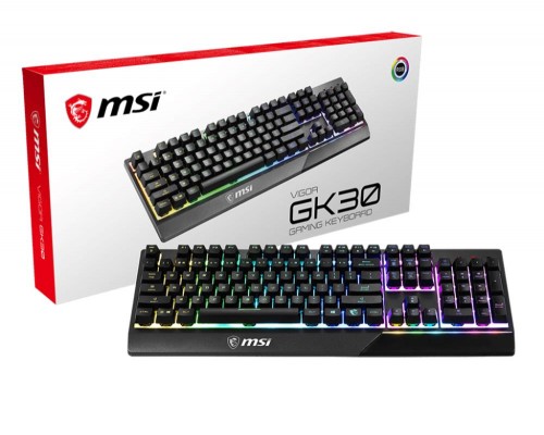 Клавиатура GAMING BLACK RUS VIGOR GK30 MSI