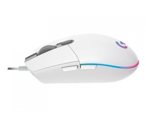 Мышь USB OPTICAL G102 LIGHTSY WHITE 910-005809 LOGITECH