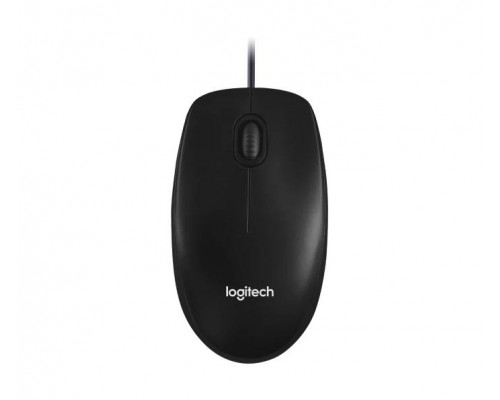 Мышь USB OPTICAL WIRED M100 DARK/GREY 910-005006 LOGITECH