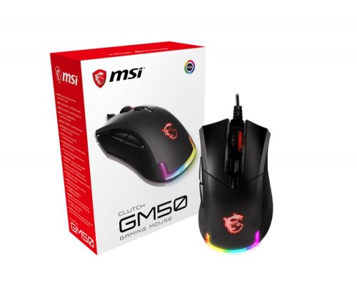 Мышь USB OPTICAL GAMING CLUTCH GM50 MSI