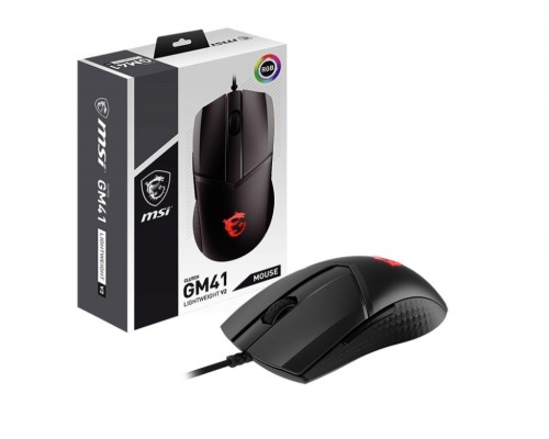 Мышь USB OPTICAL GAMING CLUTCH GM41 LIGHTWEIGHT V2 MSI