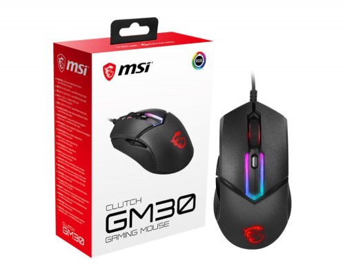 Мышь USB OPTICAL GAMING CLUTCH GM30 MSI