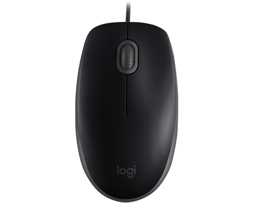 Мышь Logitech  Mouse B110 Silent USB Black