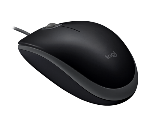 Мышь Logitech  Mouse B110 Silent USB Black