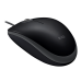 Мышь Logitech  Mouse B110 Silent USB Black