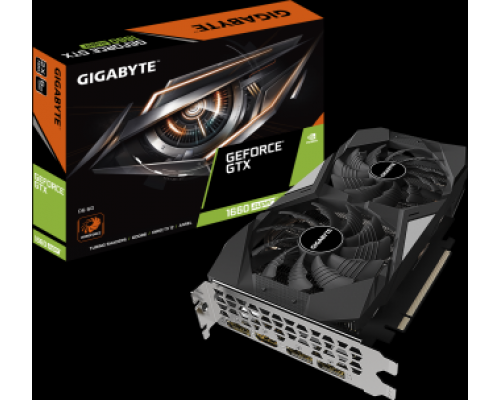 Видеокарта PCI-E GIGABYTE GeForce GTX 1660 SUPER D6 (GV-N166SD6-6GD)