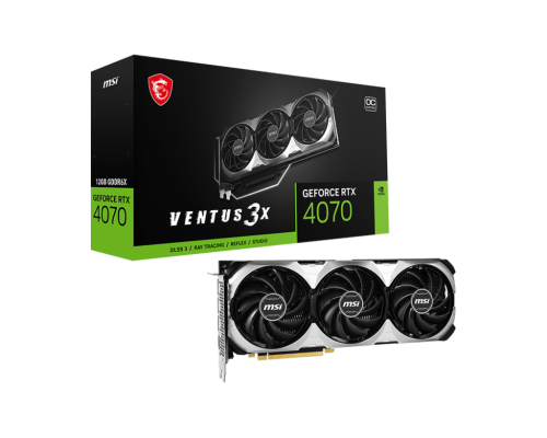 Видеокарта GeForce RTX 4070 VENTUS 3X 12G OC