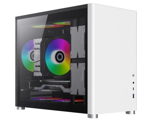 Корпус mATX Gamemax Spark White mATX case