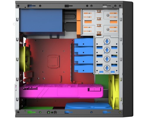 Корпус Case Foxline FL-733R с блоком питания 450Вт