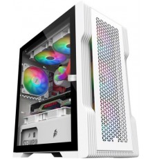 Корпус mATX 1STPLAYER T3 T3-WH-4F1-W                                                                                                                                                                                                                      