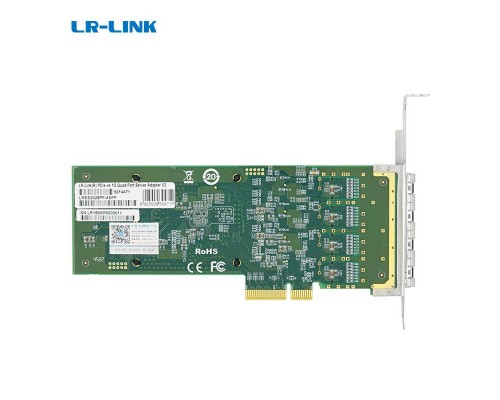 Сетевой адаптер PCIE 4X10G LRES2028PF-4SFP LR-LINK