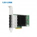 Сетевой адаптер PCIE 4X10G LRES1030PF-4SFP+ LR-LINK