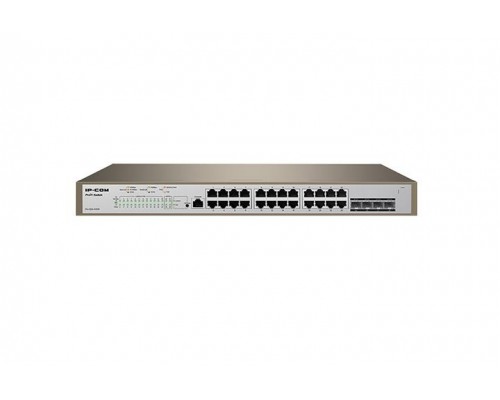 Коммутатор 24PORT 1000M POE 2SFP PRO-S24-410W IP-COM