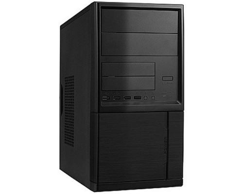 Корпус LinkWorld mATX 727-21 черный без БП