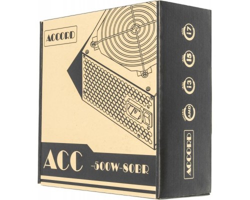 Блок питания Accord ATX 500W ACC-500W-80BR