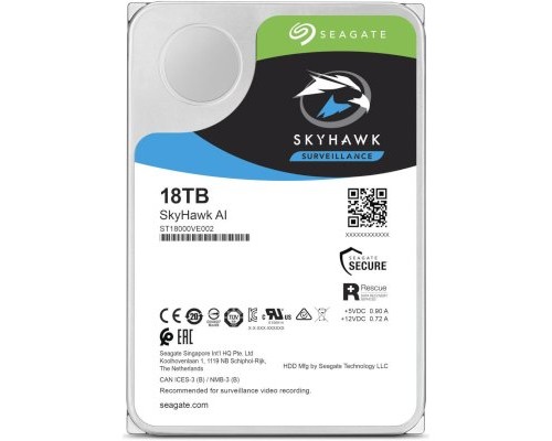 Жесткий диск Seagate SATA-III 18Tb ST18000VE002