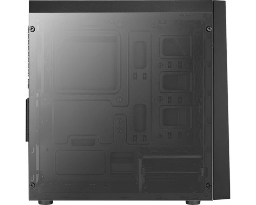 Корпус mATX Aerocool Bolt Mini TG черный без БП