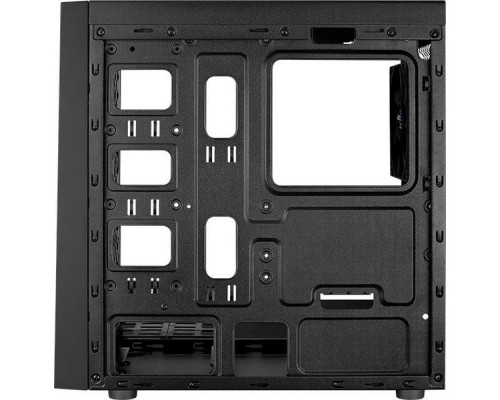 Корпус mATX Aerocool Bolt Mini TG черный без БП