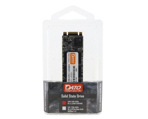 Накопитель SSD Dato SATA III 480Gb DM700SSD-480GB DM700 M.2 2280