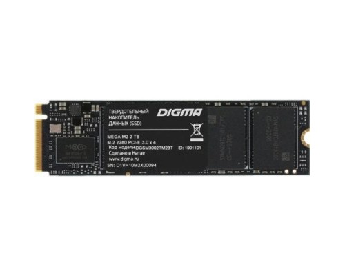 Накопитель SSD Digma PCI-E 3.0 x4 2Tb DGSM3002TM23T