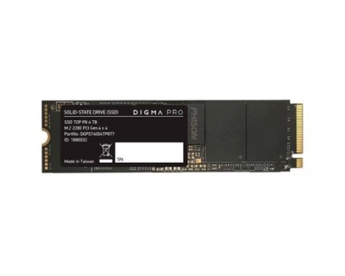 Накопитель SSD Digma PCI-E 4.0 x4 4Tb DGPST4004TP8T7