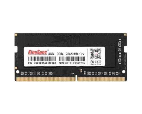 Память DDR4 4Gb 2666MHz Kingspec KS2666D4N12004G