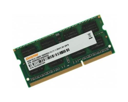 Память DDR3 4Gb 1600MHz Digma DGMAS31600004D