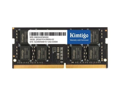 Память DDR4 16Gb 3200MHz Kimtigo KMKSAGF683200