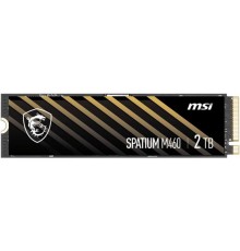 Накопитель MSI SPATIUM M460 M460 PCIE 4.0NVME M.2 2TB                                                                                                                                                                                                     