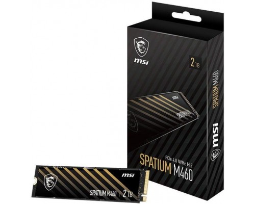 Накопитель MSI SPATIUM M460 M460 PCIE 4.0NVME M.2 2TB