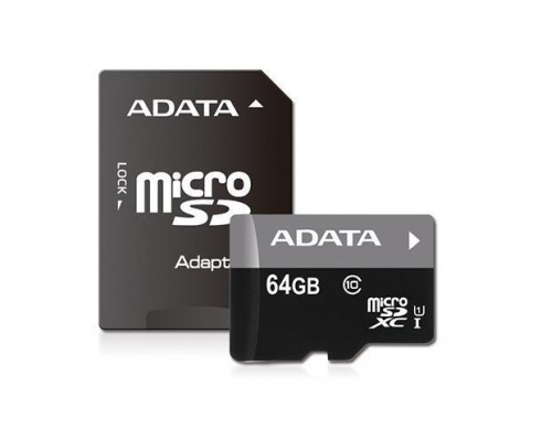 Карта памяти 64GB ADATA AUSDX64GUICL10-RA1